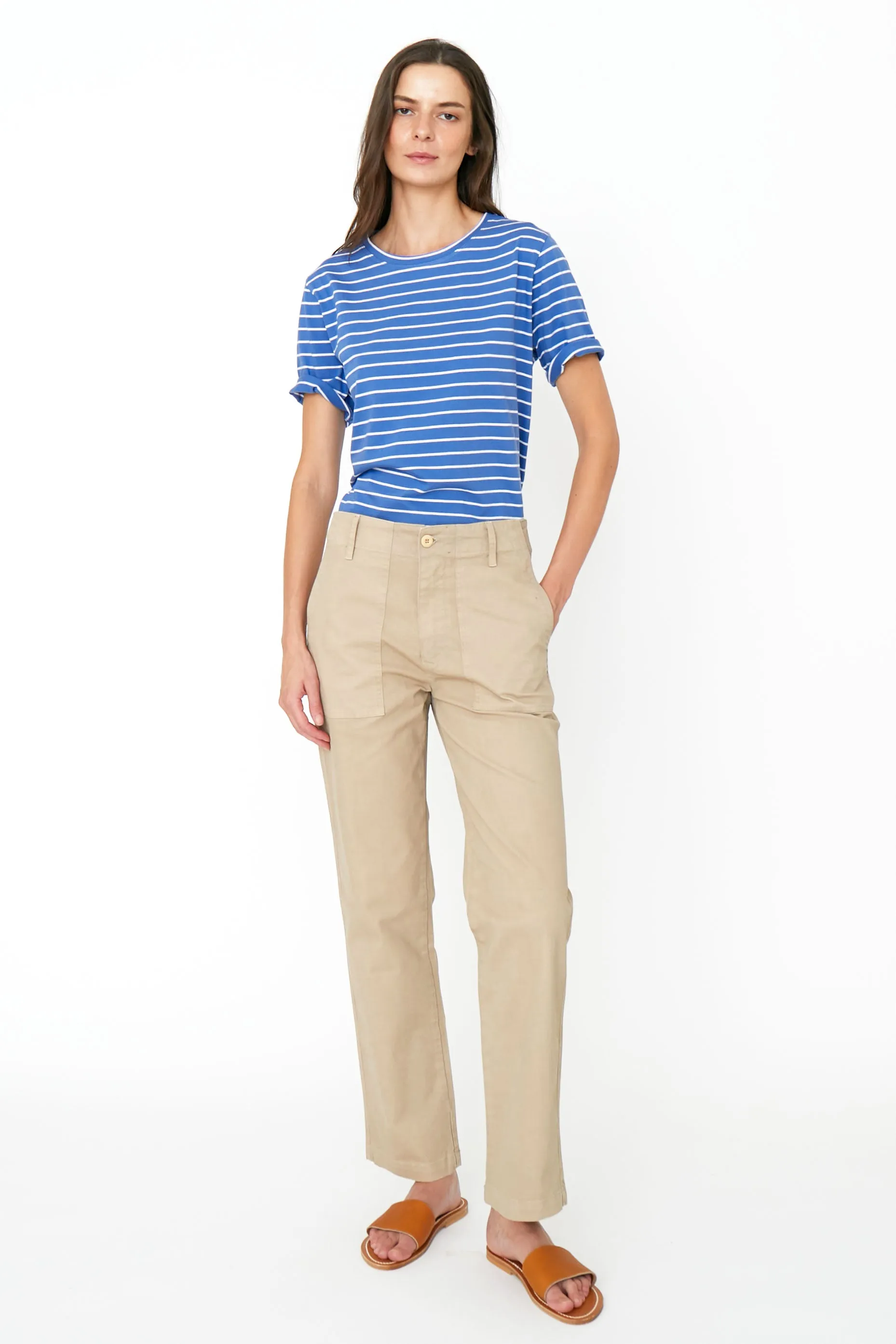 The Modern - Denim/White