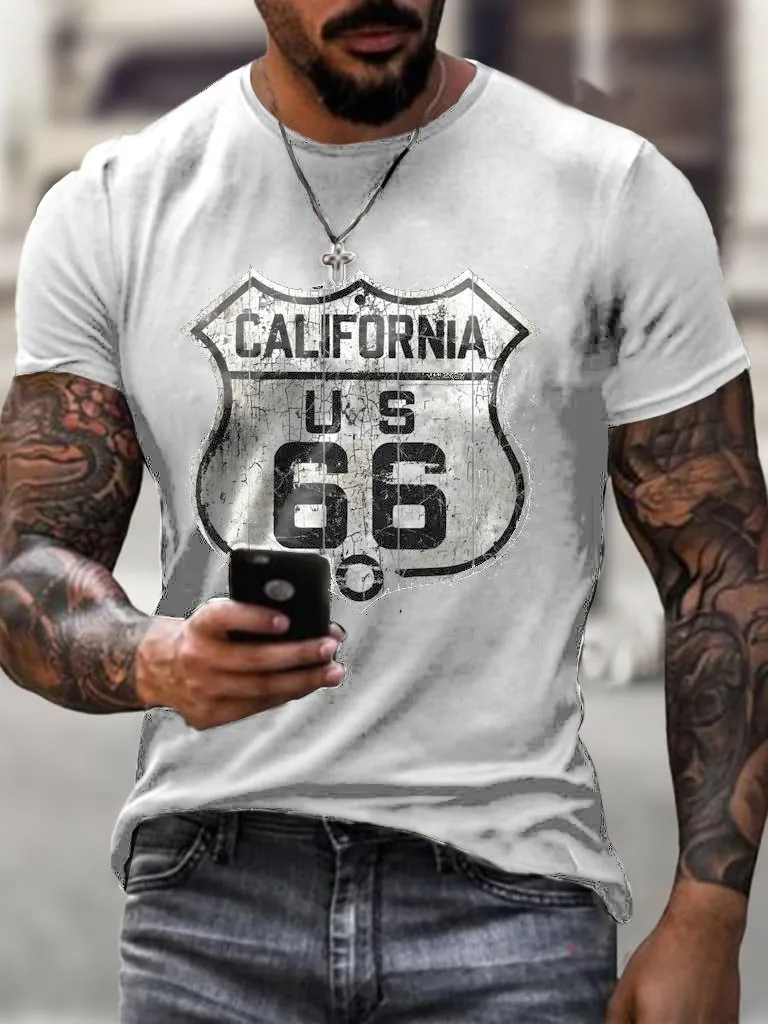 Trendy Route 66 T-Shirt