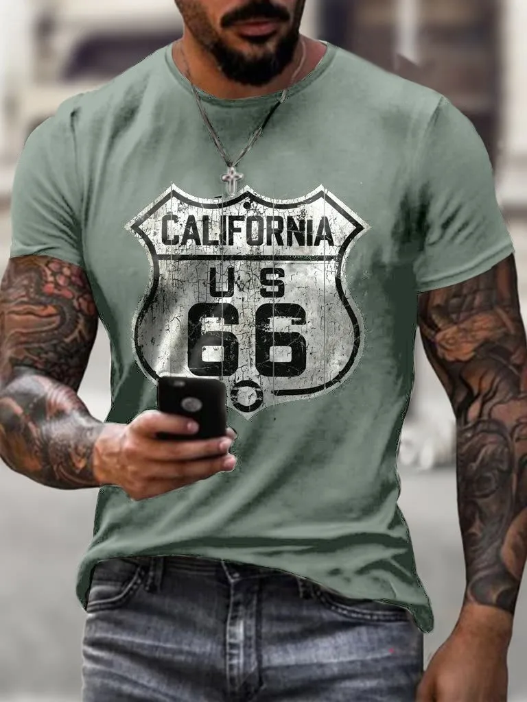 Trendy Route 66 T-Shirt