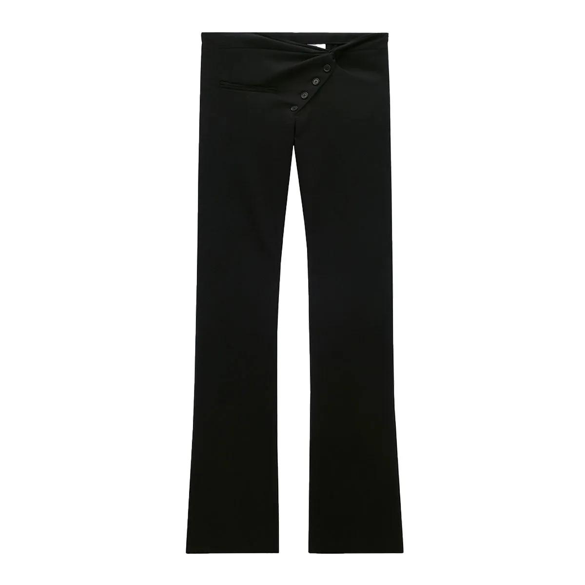 TWIST TAILORED WOOL PANTS
