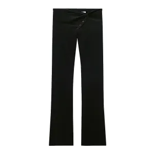 TWIST TAILORED WOOL PANTS