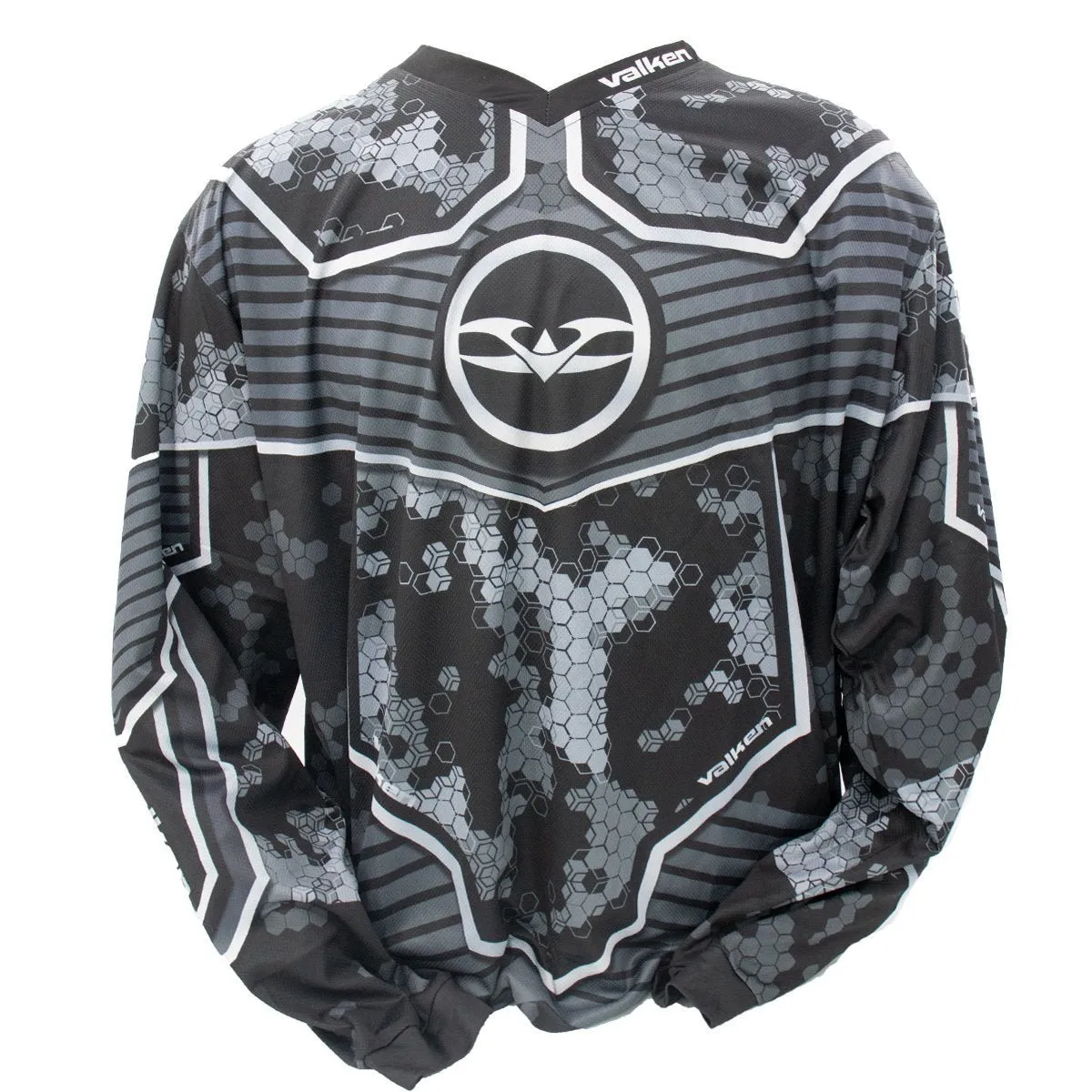 Valken Fate GFX Jersey - 3D Cube Grey Camo