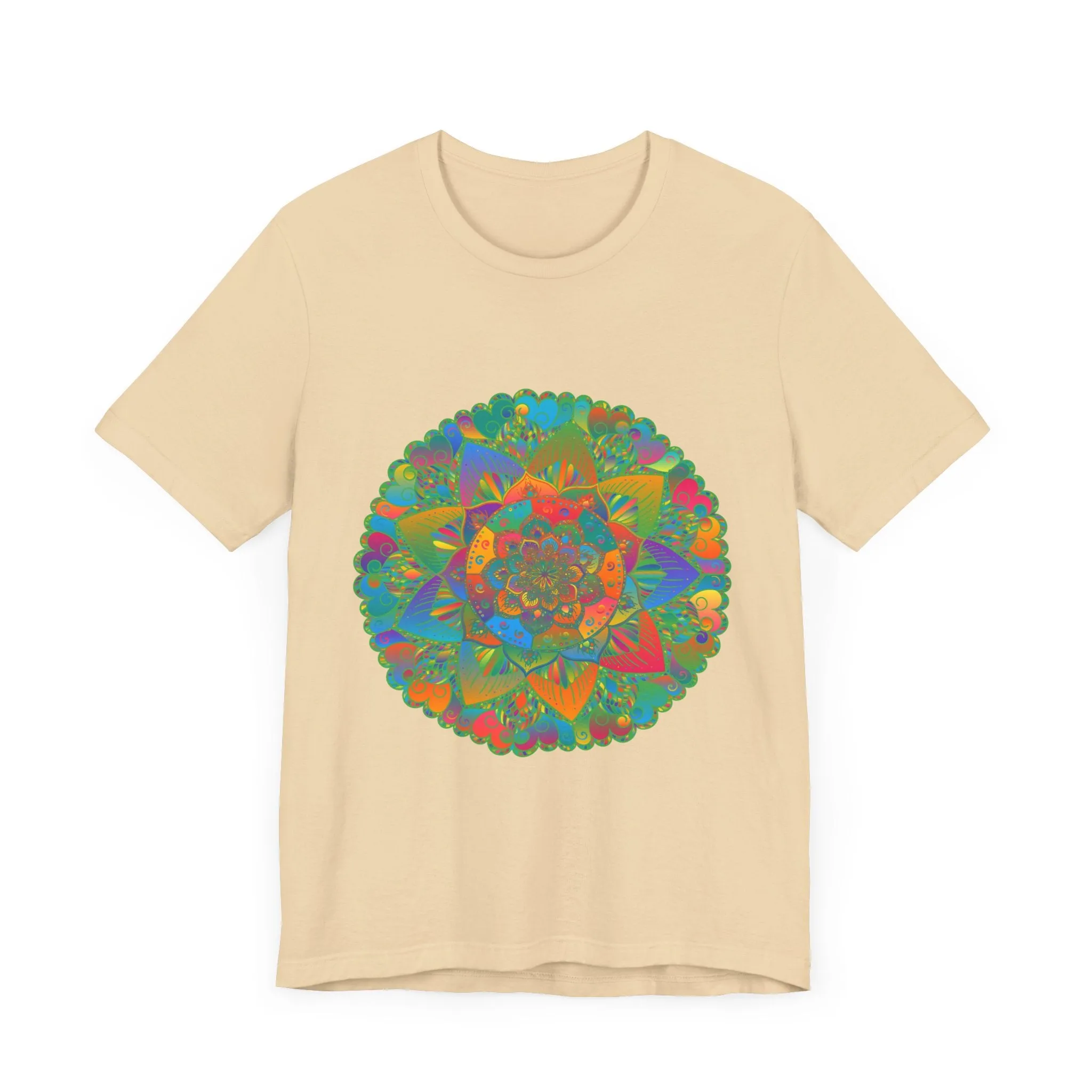 Vibrant Mandala Tee - Peace & Tranquility