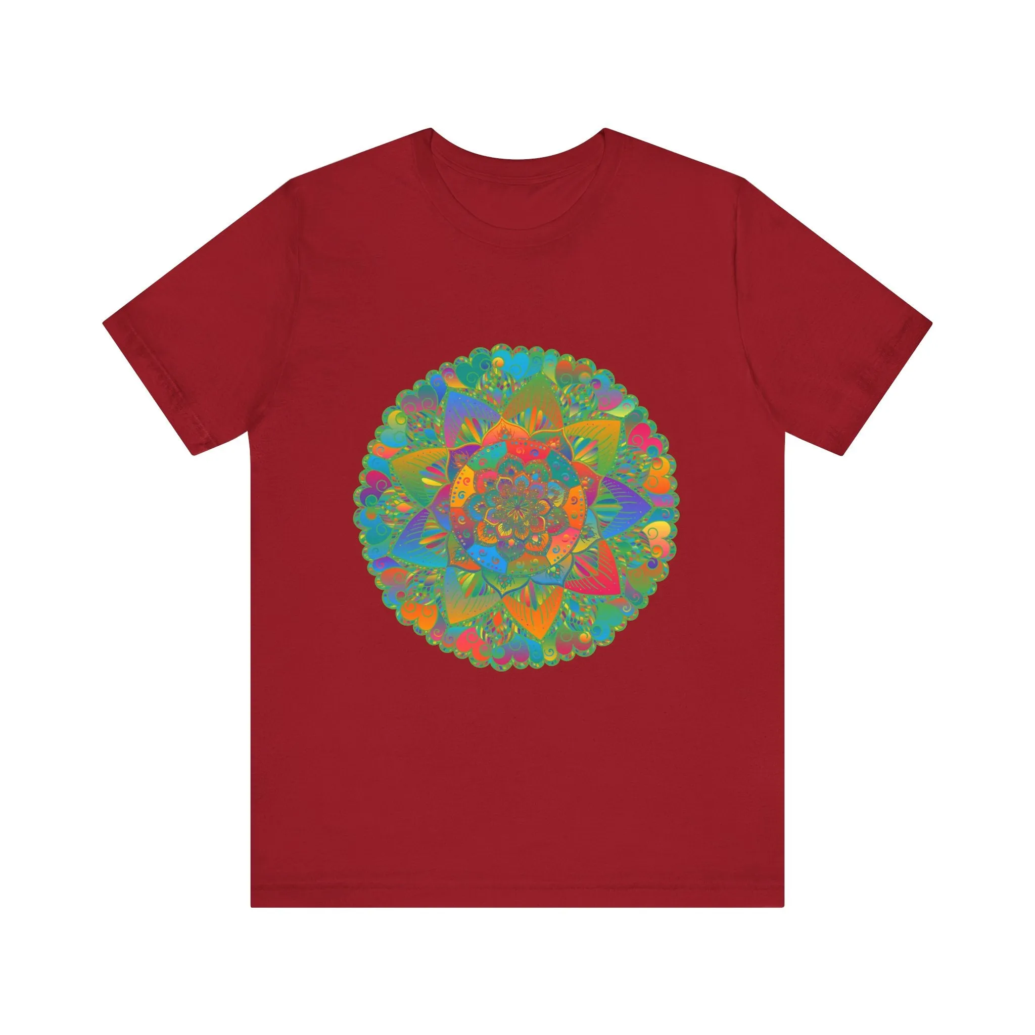 Vibrant Mandala Tee - Peace & Tranquility