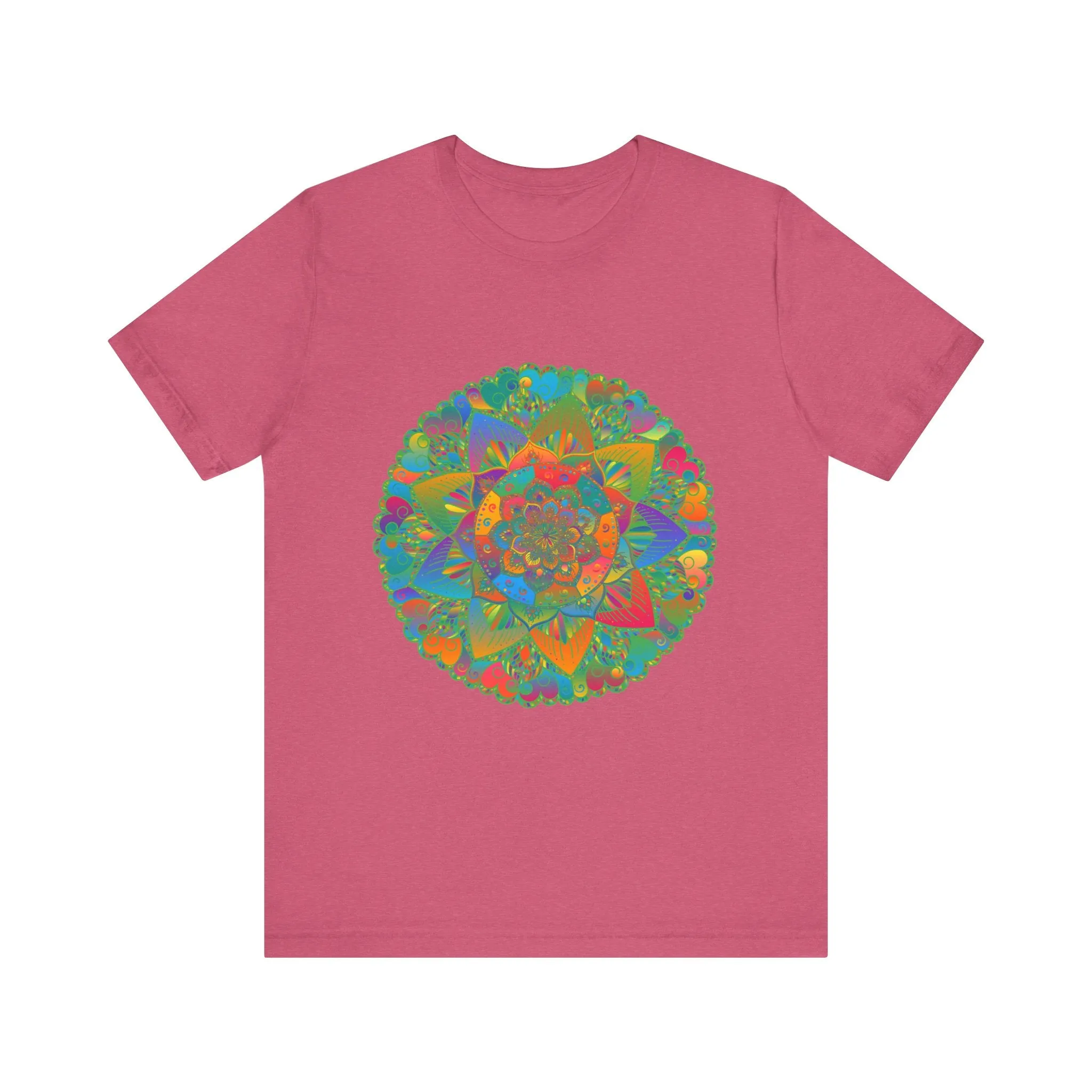 Vibrant Mandala Tee - Peace & Tranquility