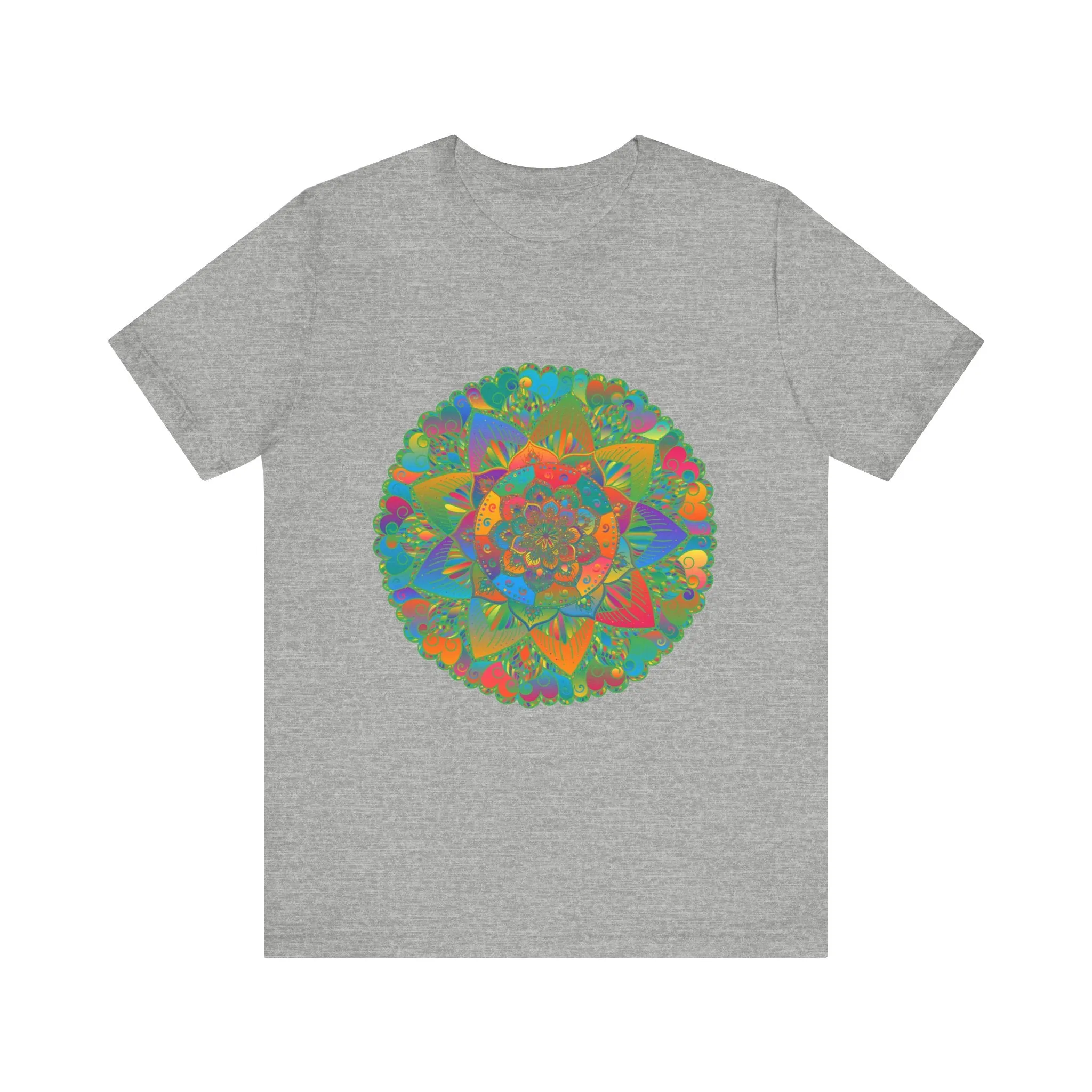 Vibrant Mandala Tee - Peace & Tranquility