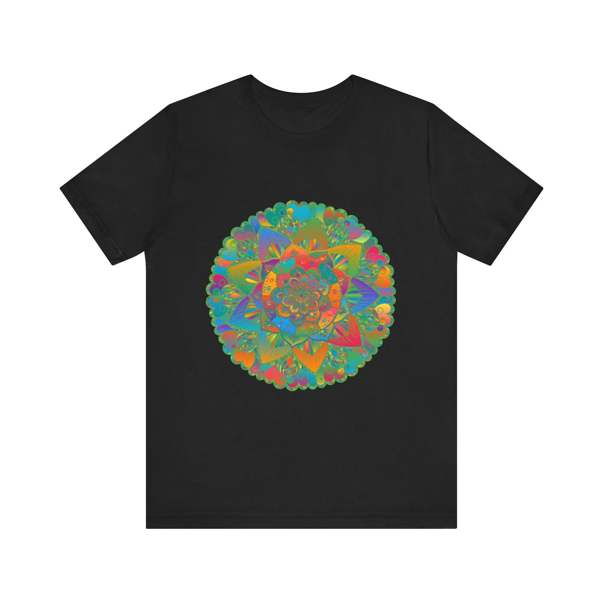 Vibrant Mandala Tee - Peace & Tranquility