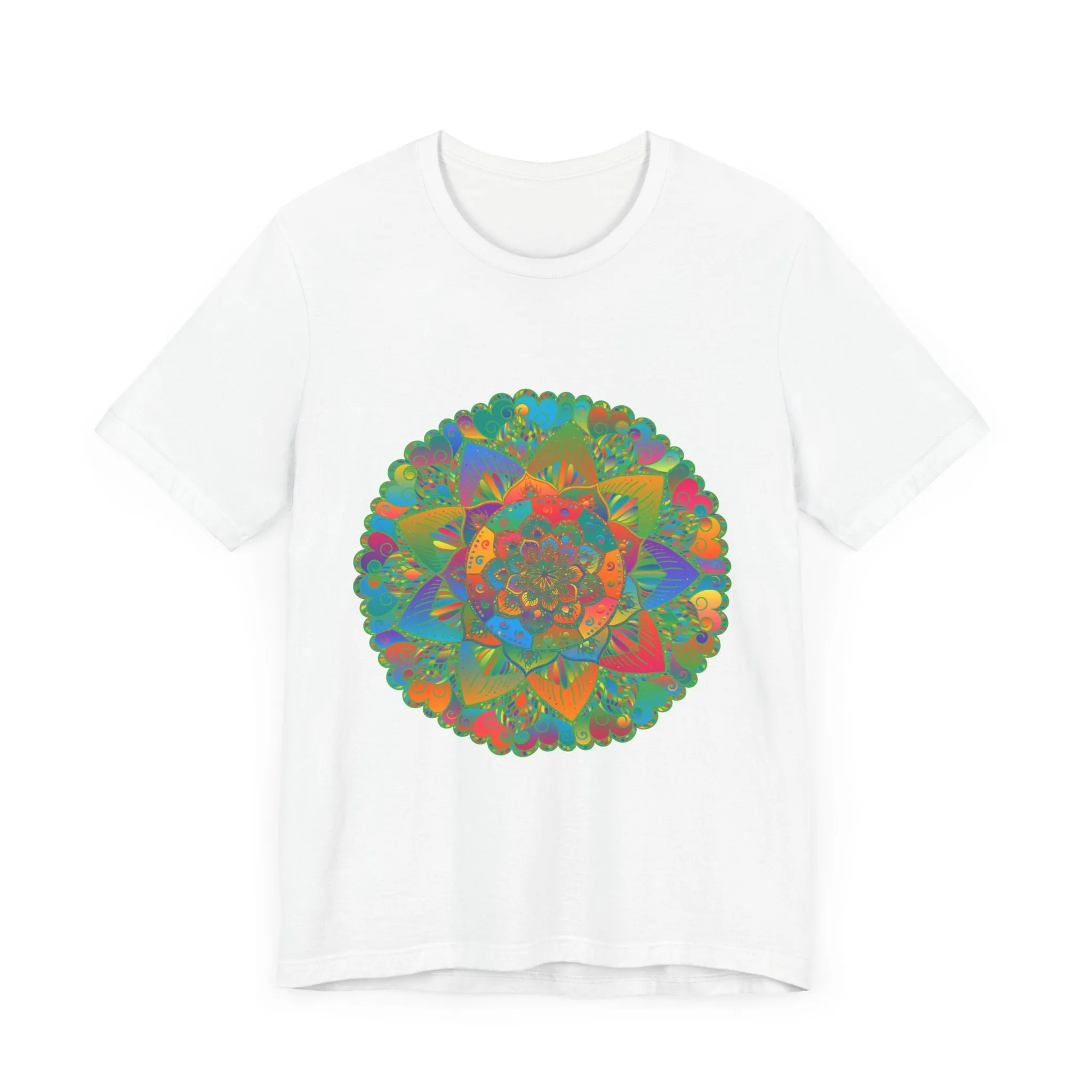 Vibrant Mandala Tee - Peace & Tranquility