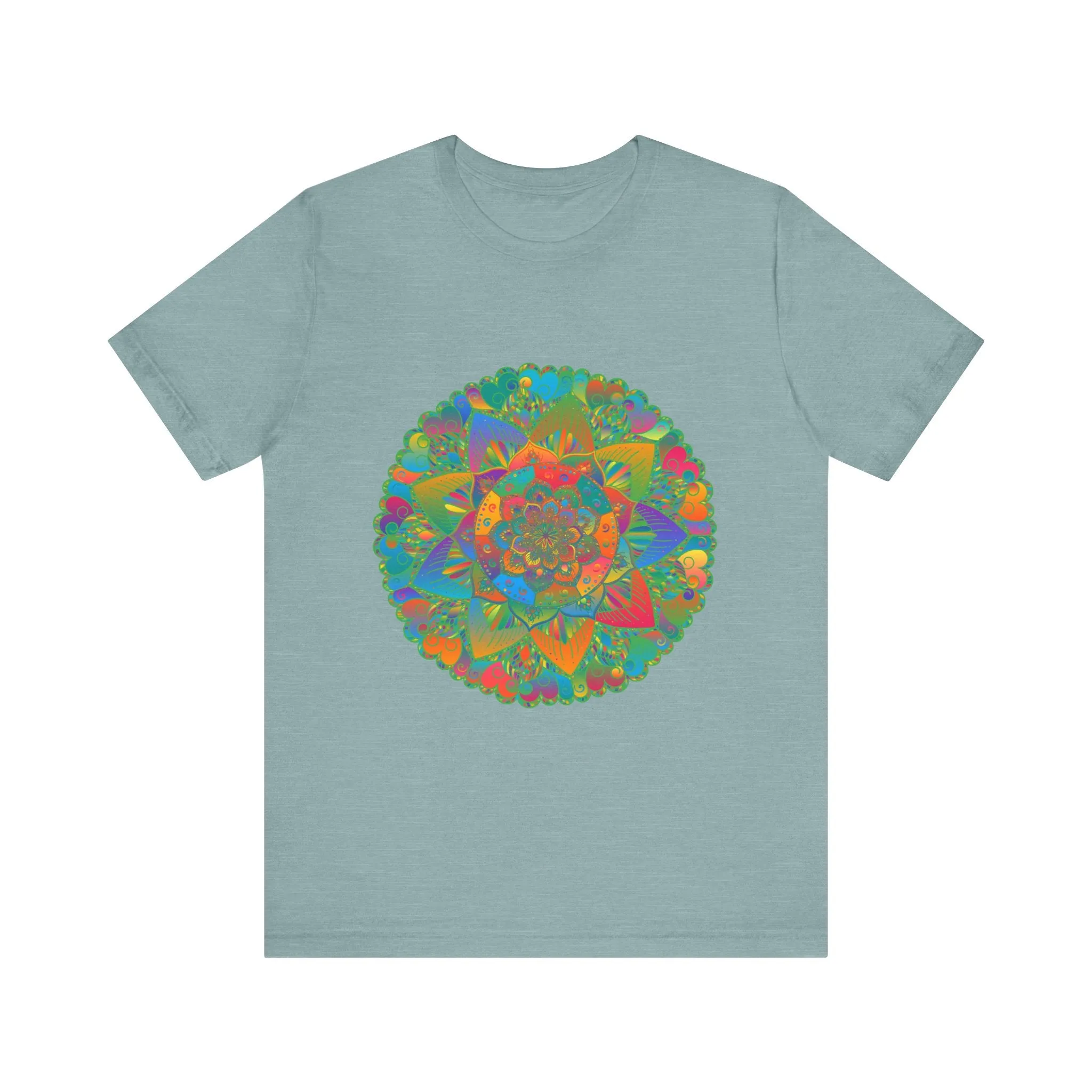 Vibrant Mandala Tee - Peace & Tranquility