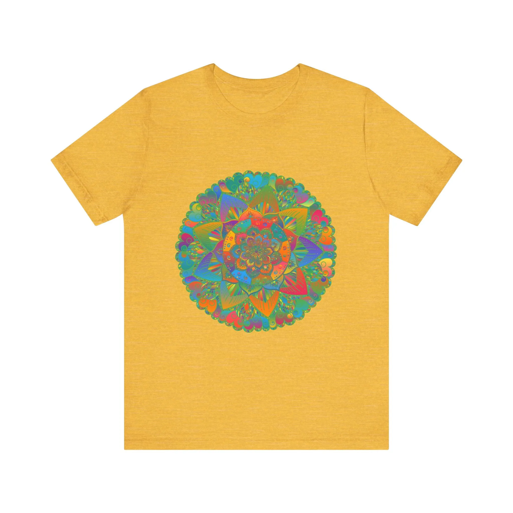 Vibrant Mandala Tee - Peace & Tranquility