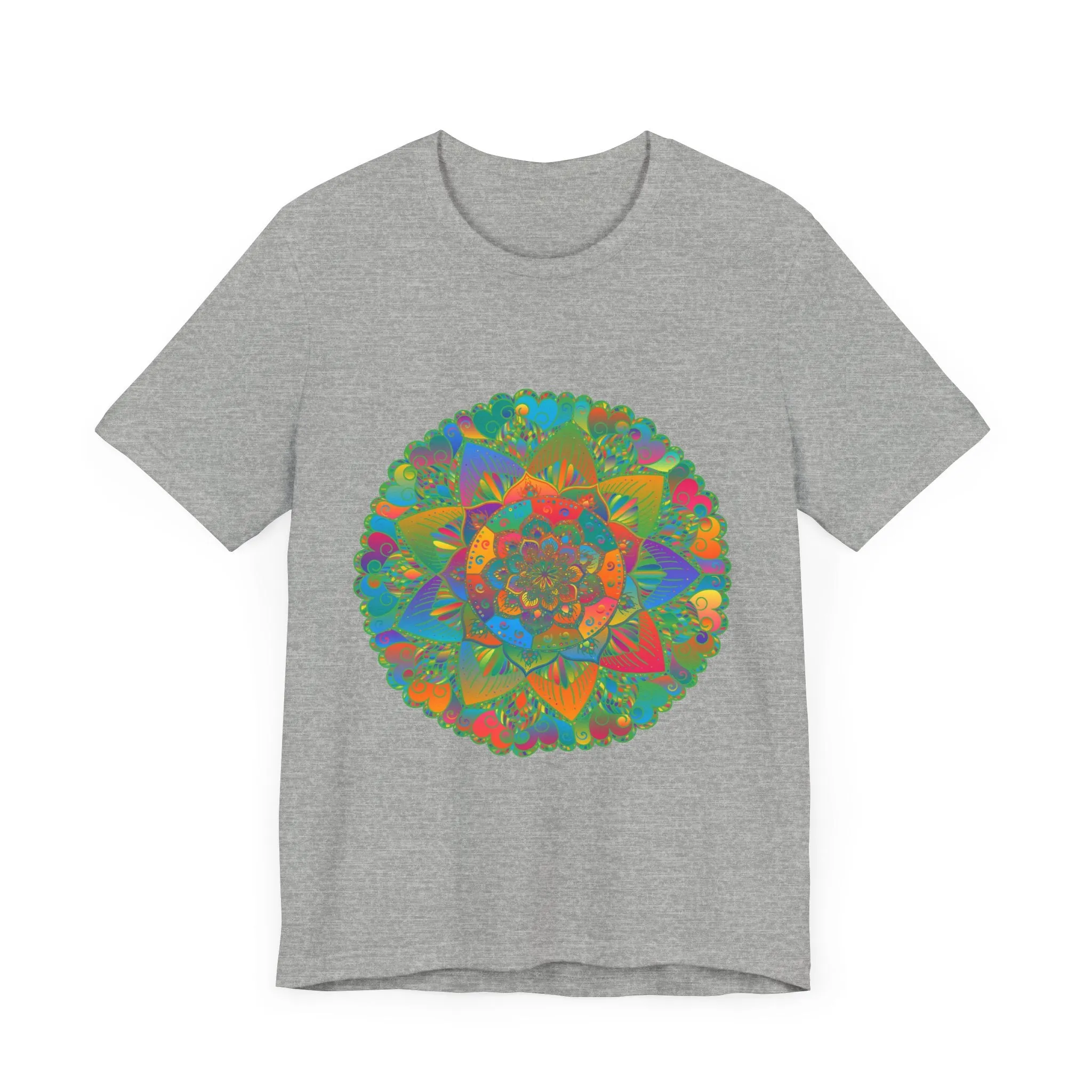 Vibrant Mandala Tee - Peace & Tranquility