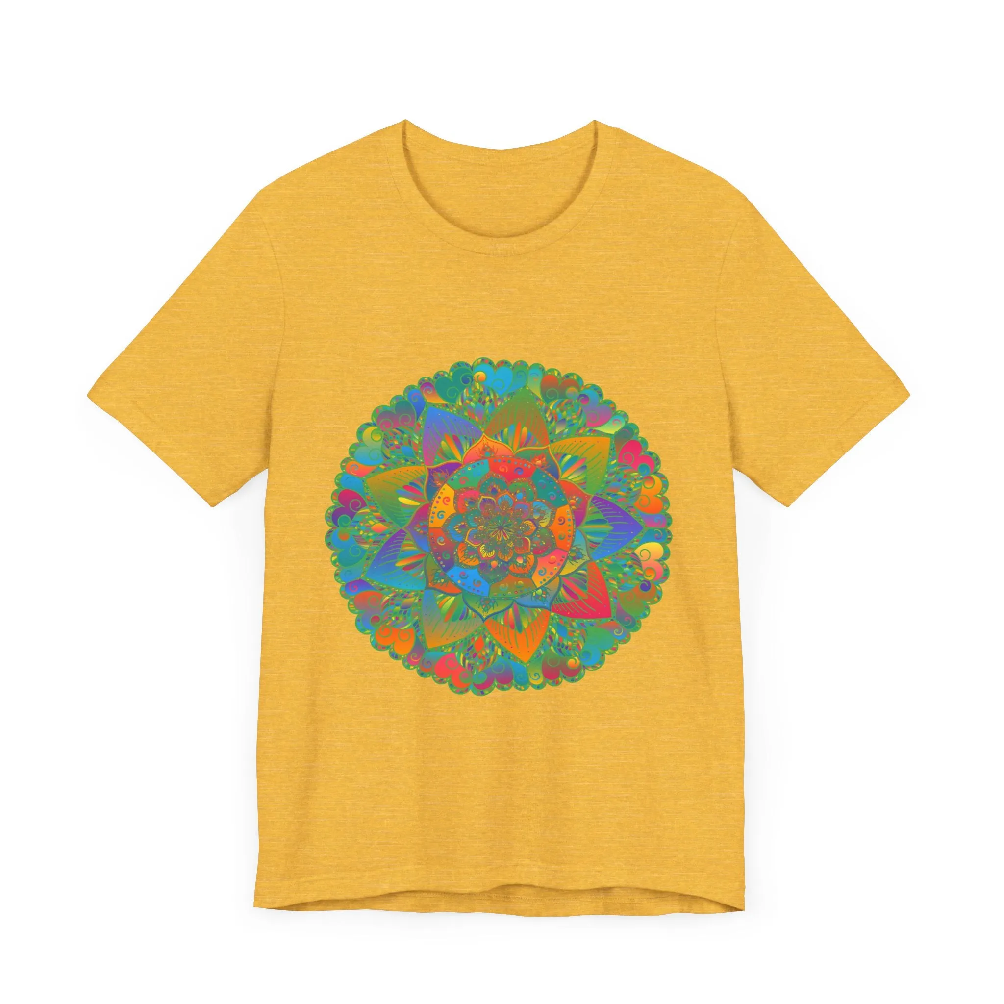 Vibrant Mandala Tee - Peace & Tranquility