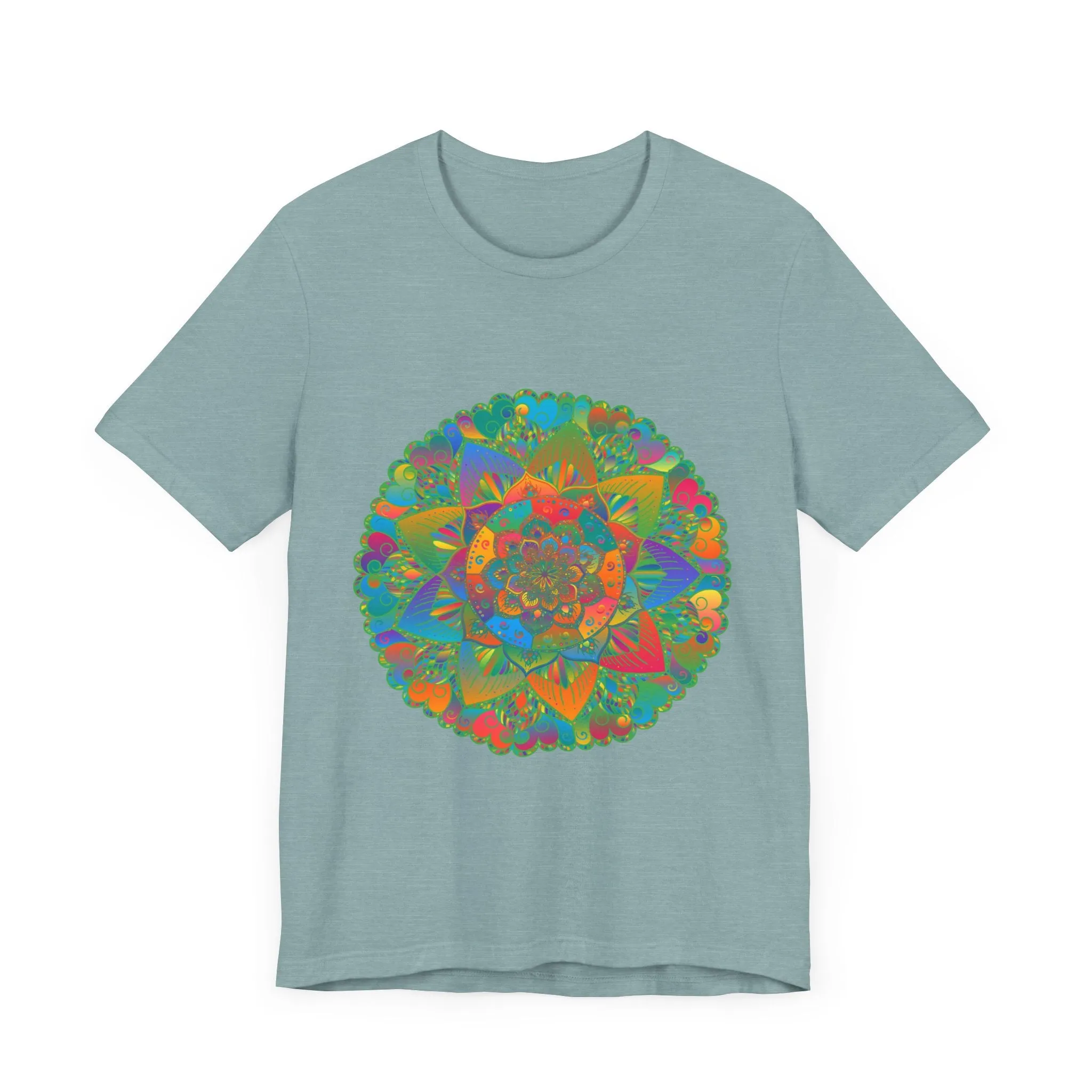 Vibrant Mandala Tee - Peace & Tranquility