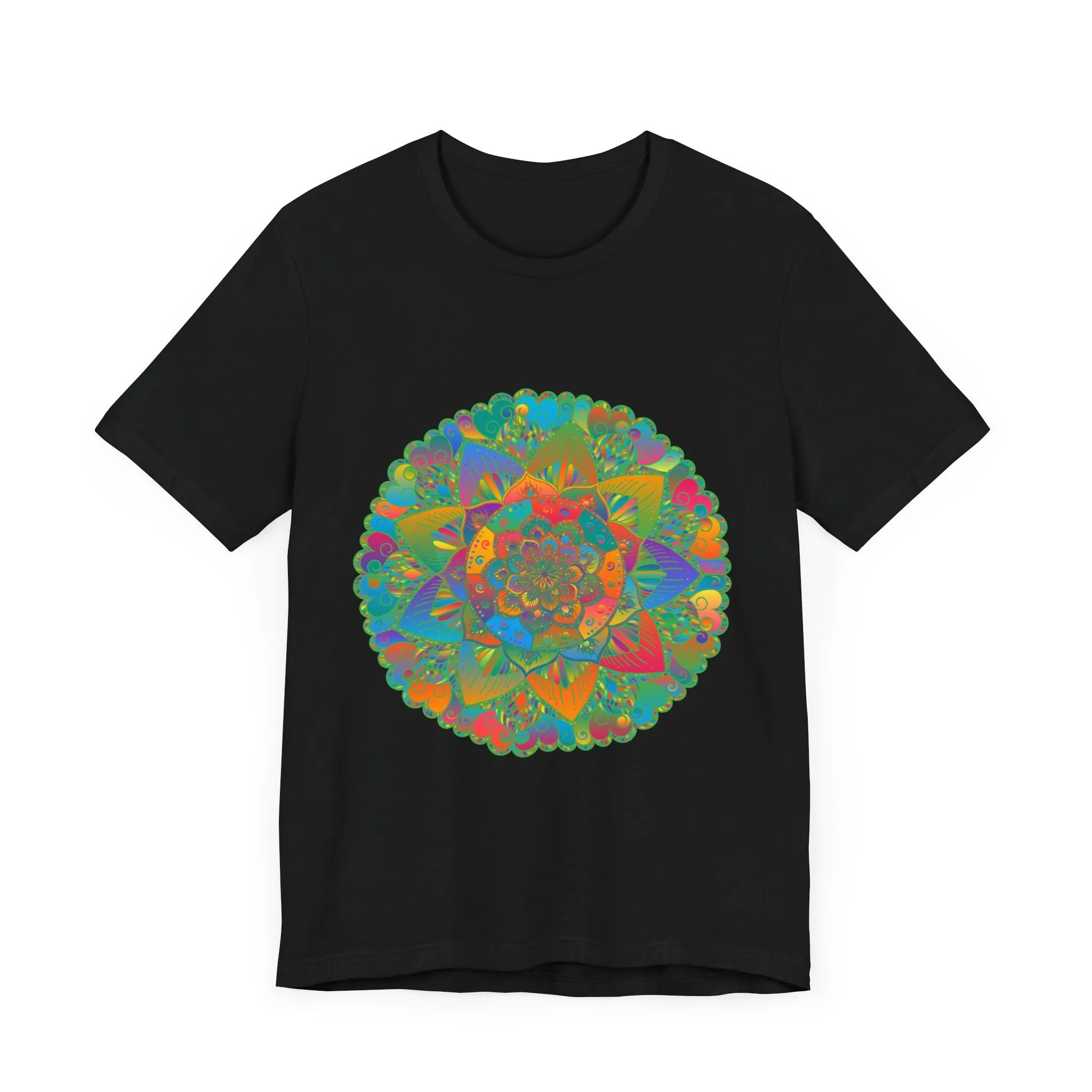 Vibrant Mandala Tee - Peace & Tranquility