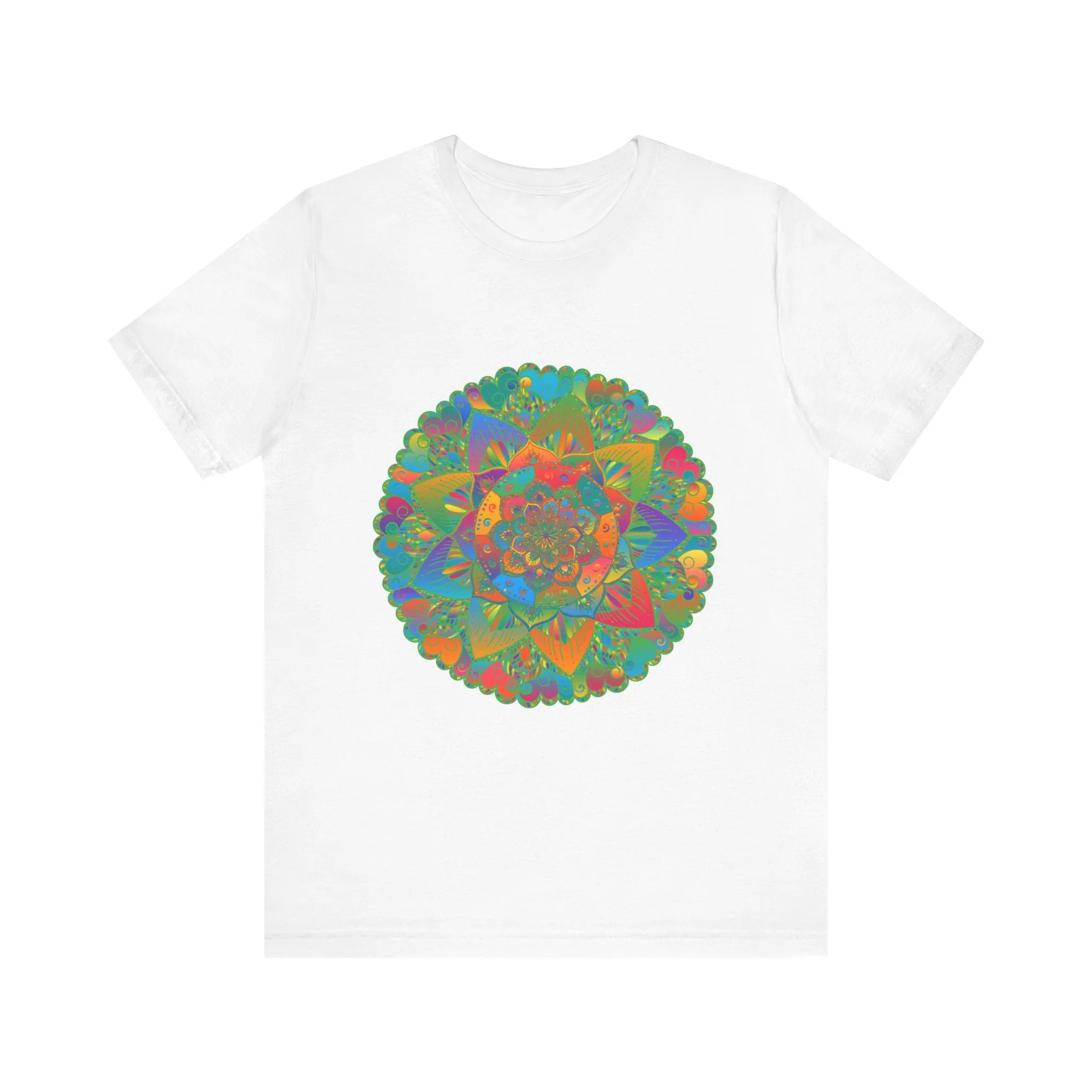Vibrant Mandala Tee - Peace & Tranquility