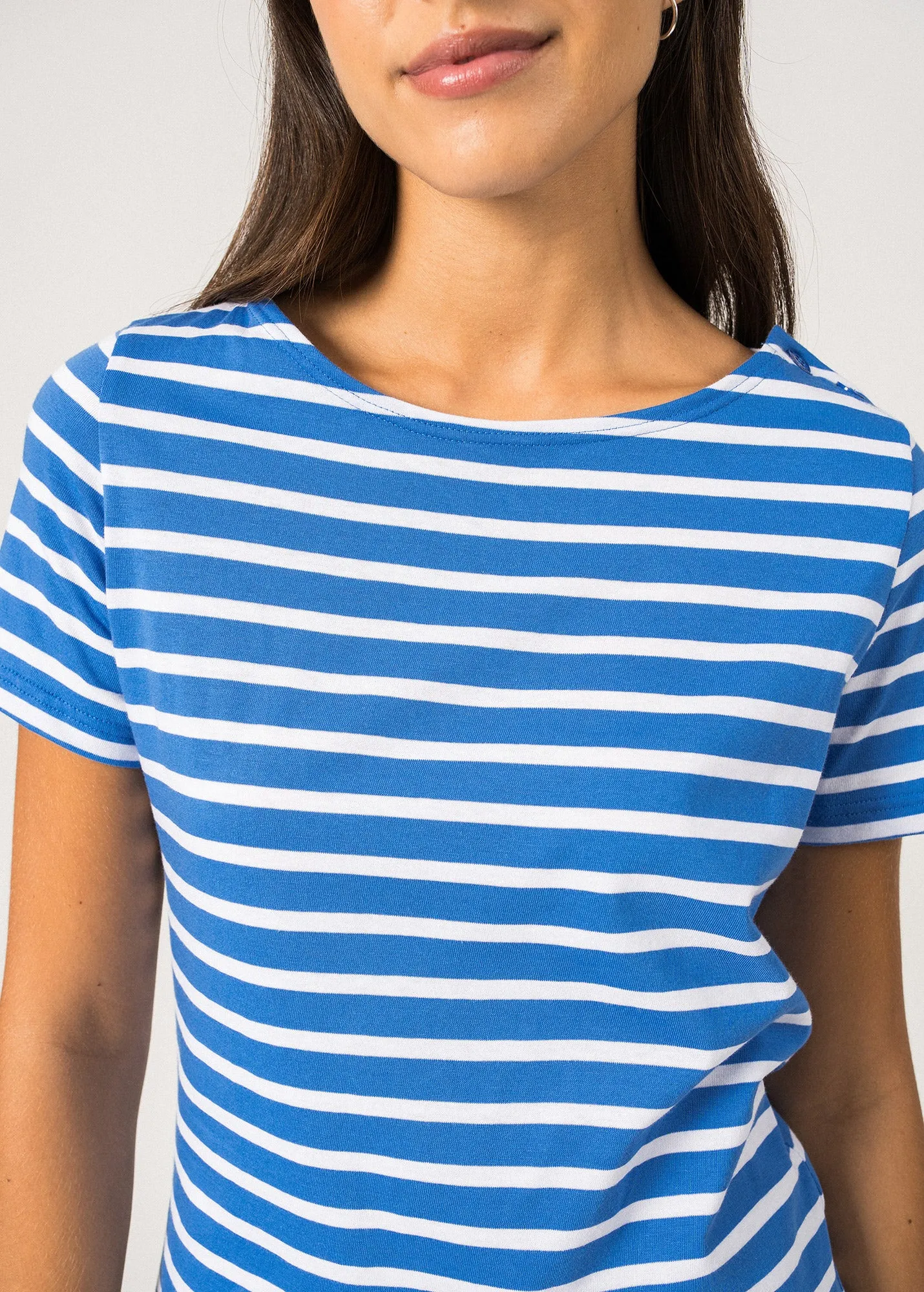 Villefranche Striped Dress  cotton (MER/NEIGE)