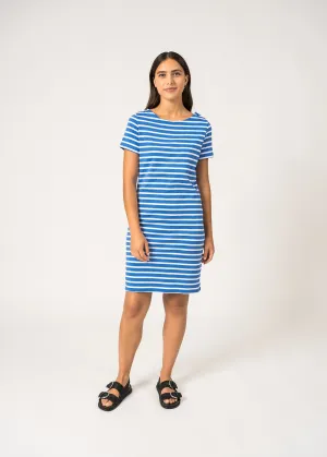 Villefranche Striped Dress  cotton (MER/NEIGE)
