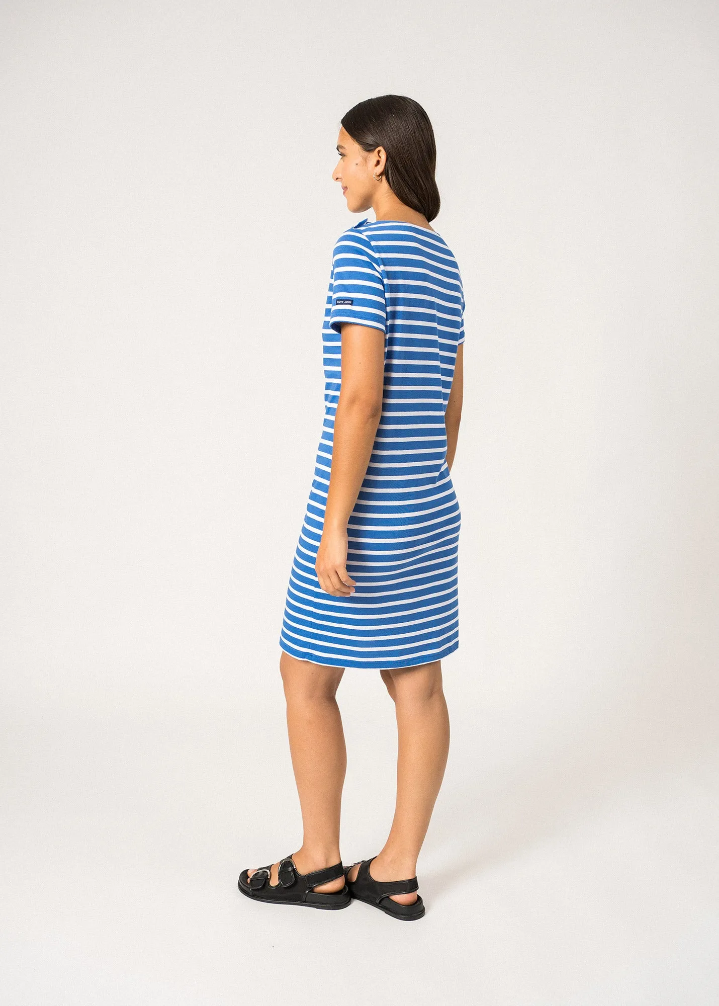 Villefranche Striped Dress  cotton (MER/NEIGE)