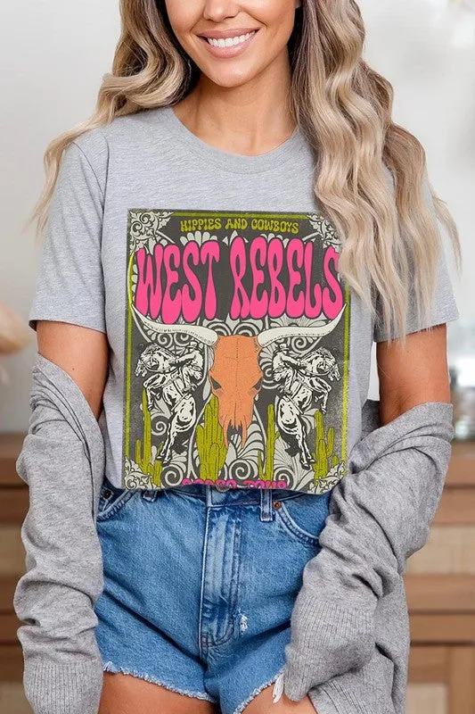 West Rebels Rodeo Tour Graphic Tee