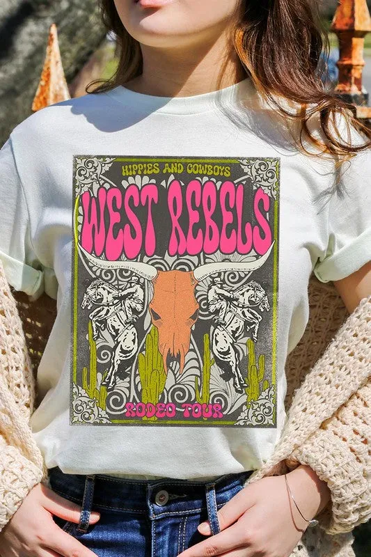 West Rebels Rodeo Tour Graphic Tee