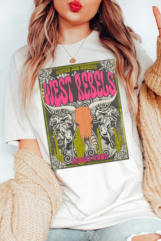 West Rebels Rodeo Tour Graphic Tee