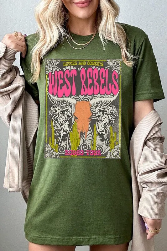 West Rebels Rodeo Tour Graphic Tee
