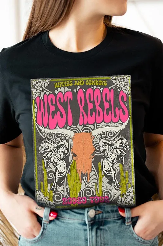 West Rebels Rodeo Tour Graphic Tee