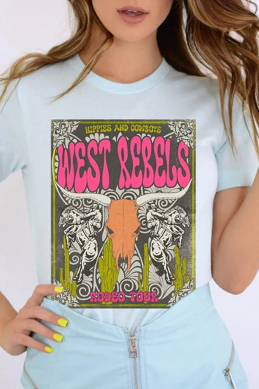 West Rebels Rodeo Tour Graphic Tee
