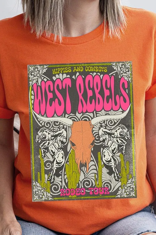 West Rebels Rodeo Tour Graphic Tee
