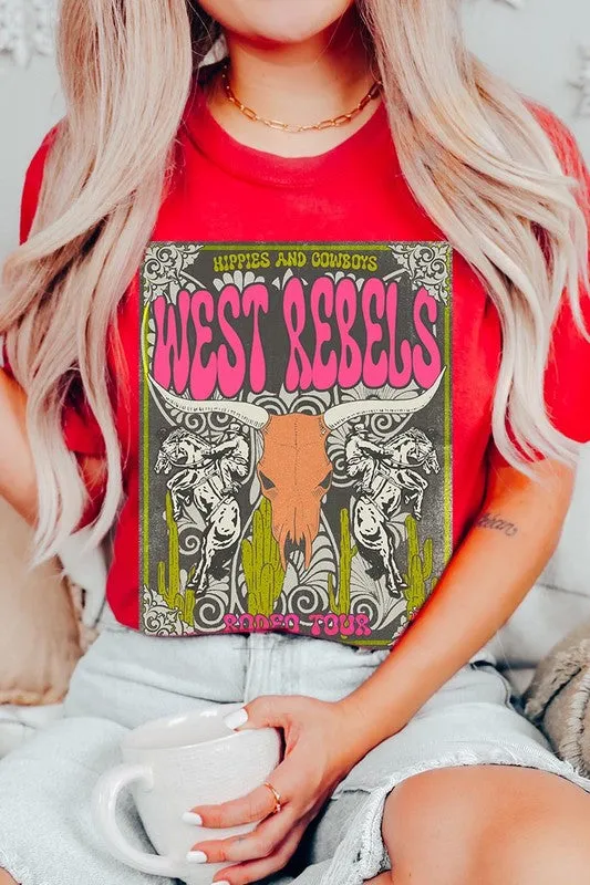 West Rebels Rodeo Tour Graphic Tee