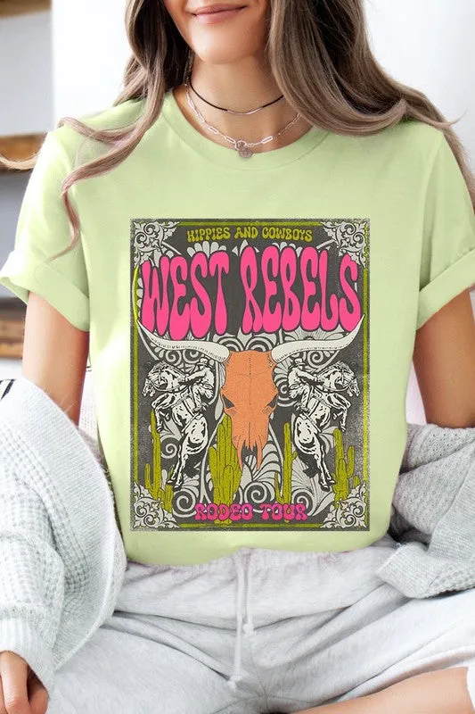 West Rebels Rodeo Tour Graphic Tee