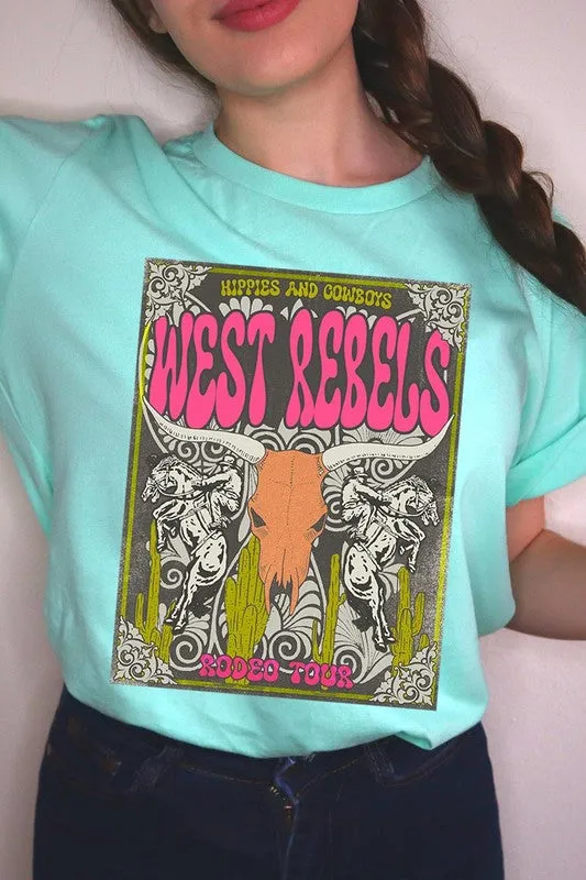 West Rebels Rodeo Tour Graphic Tee