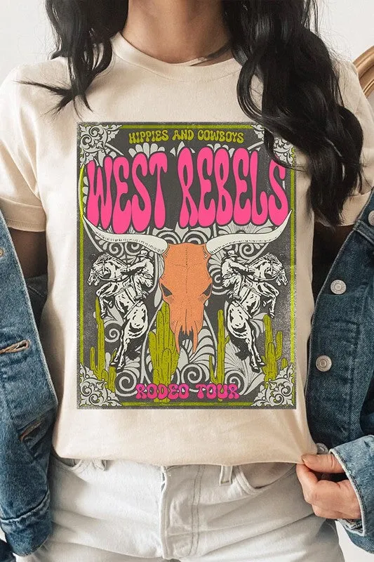West Rebels Rodeo Tour Graphic Tee