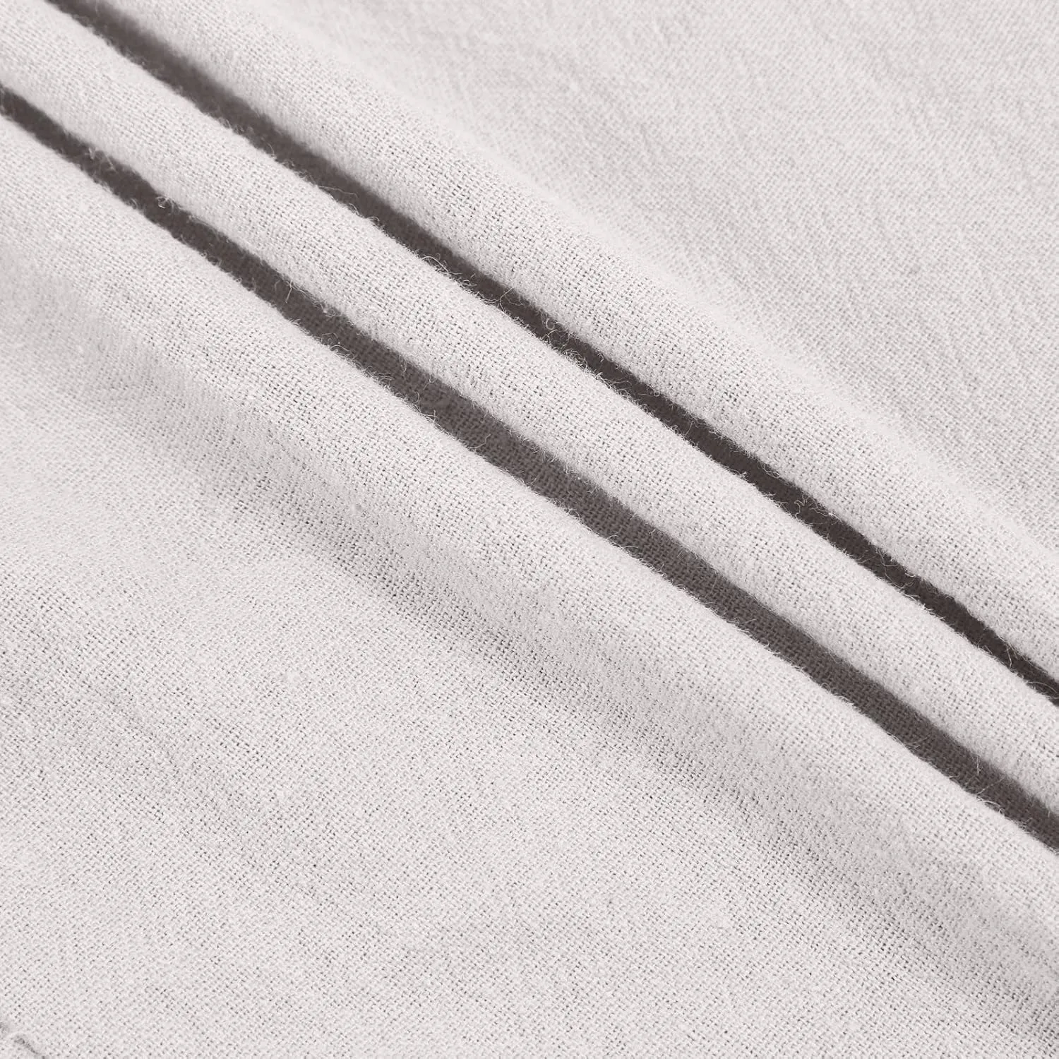Women Linen Pants Casual Summer Loose Fit Beach Solid Color Plus Size High Waist Linen Pants Stretch Trousers with Pockets
