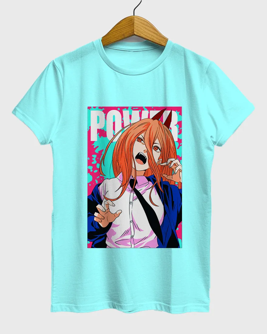 Womens Relaxed Fit TShirt Anime Chainsawman 2